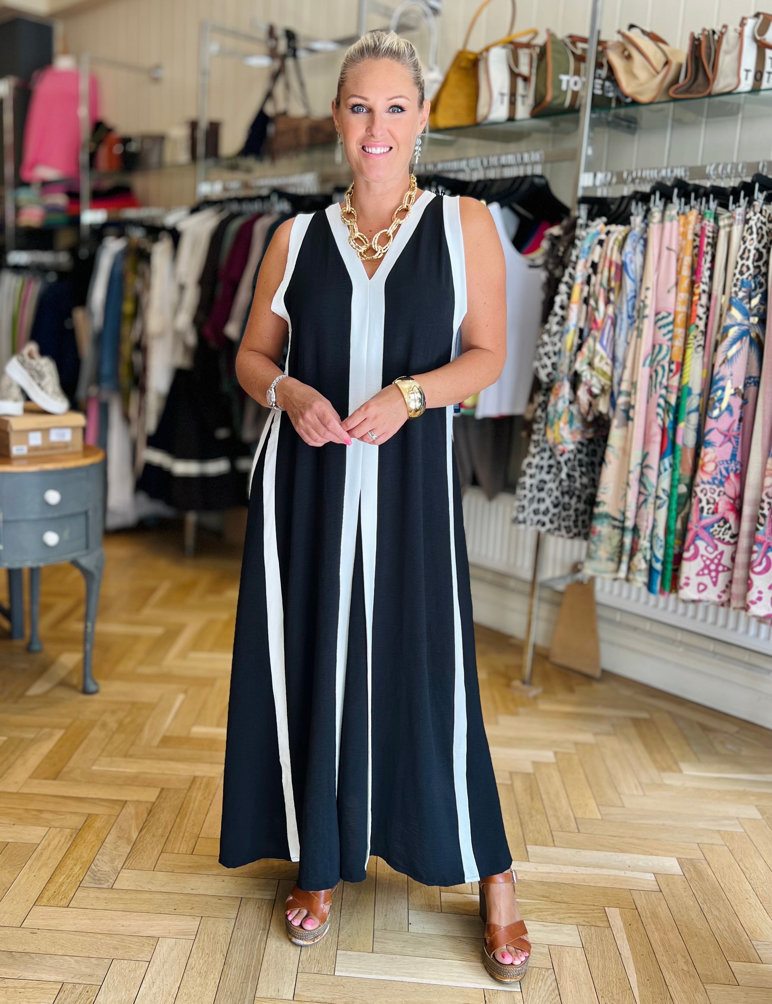 Aneta Sporty Maxi Dress