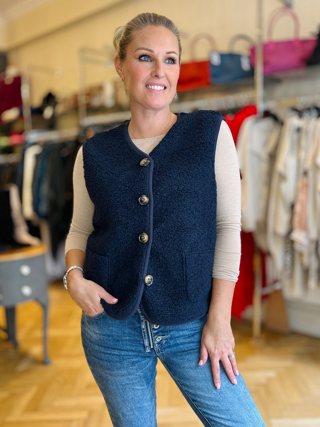 The Lipstick Edit Gilet by SNOB