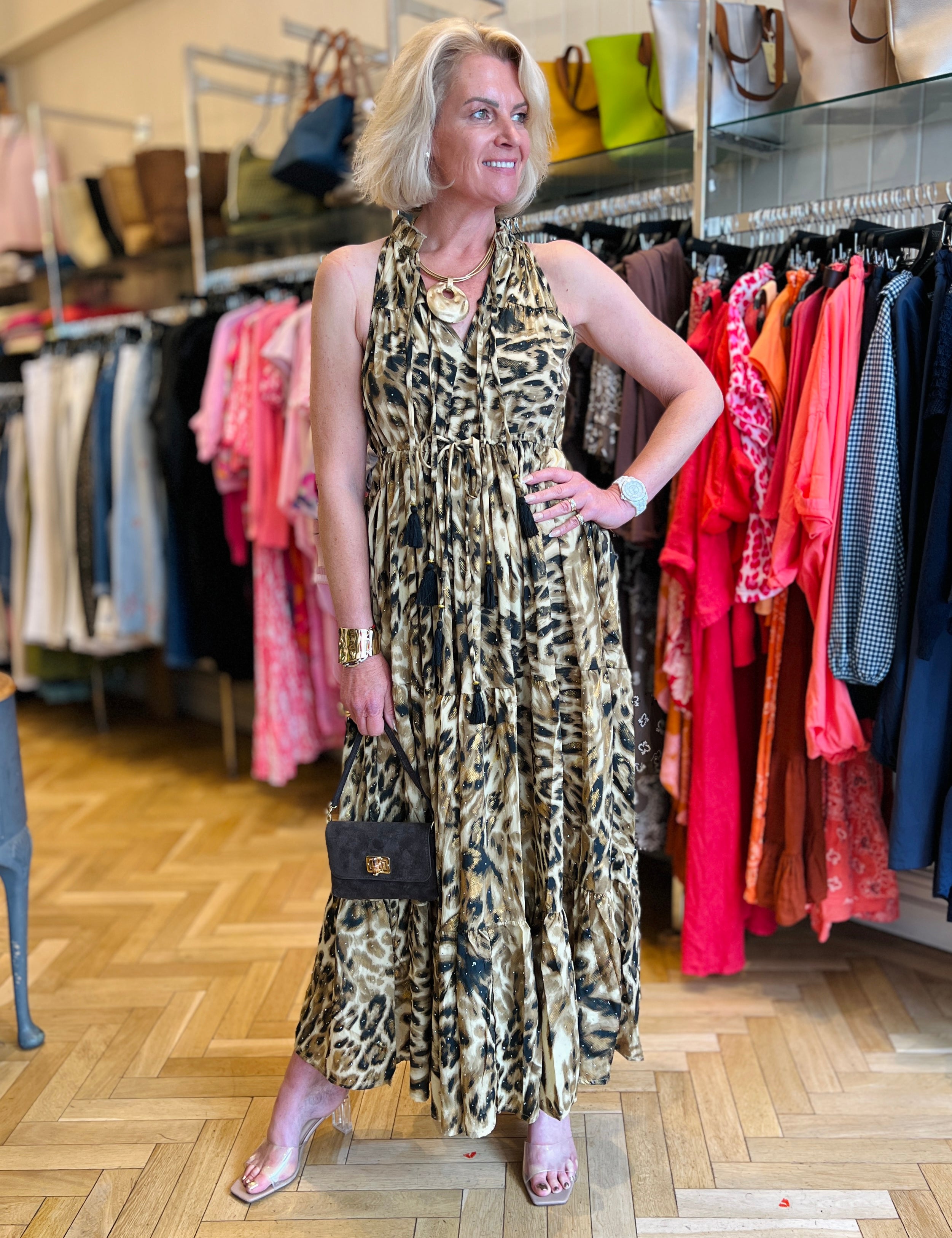 Midnight Luxe Maxi Dress