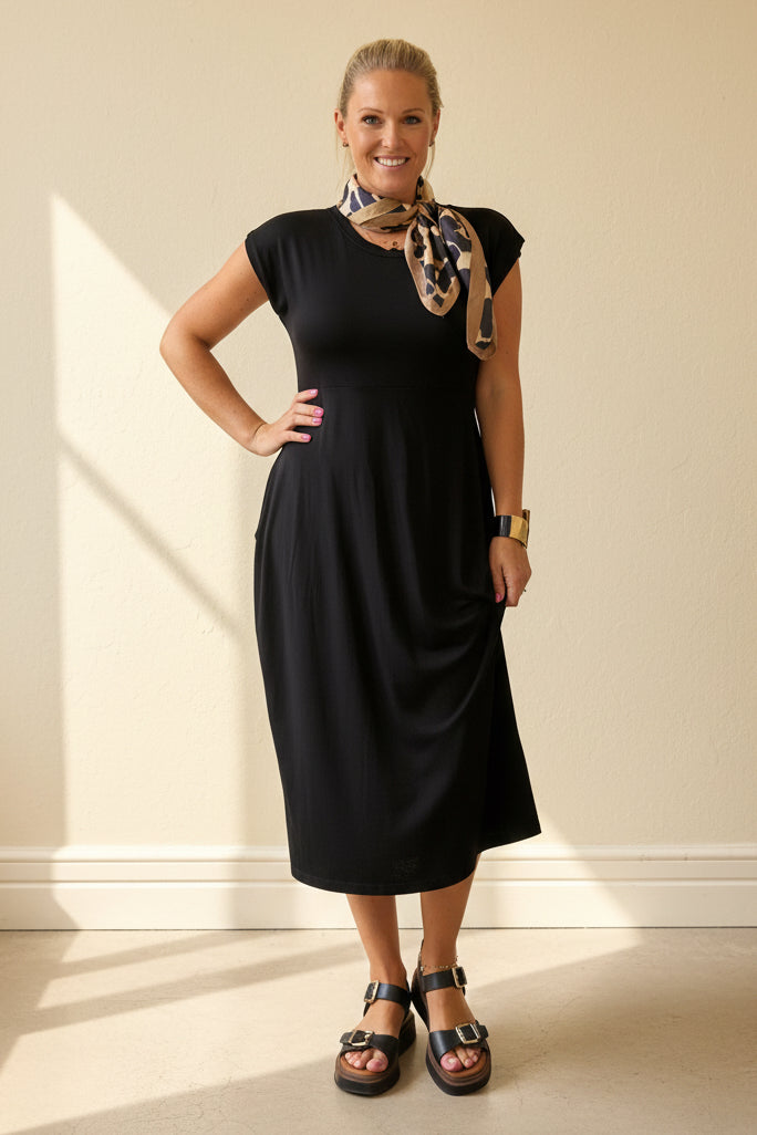 Cocoon T Shirt Dress