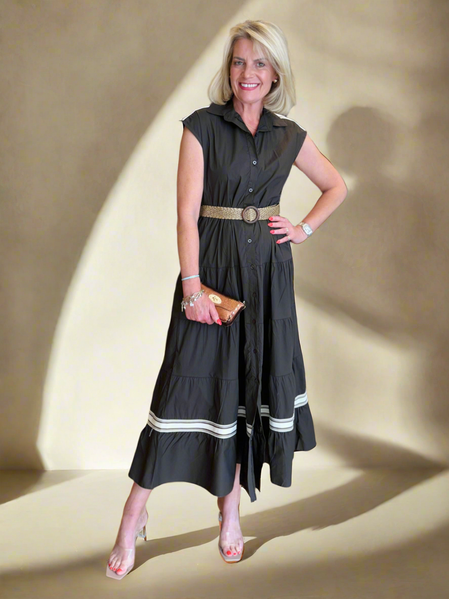 Abi Sporty Maxi -Dress