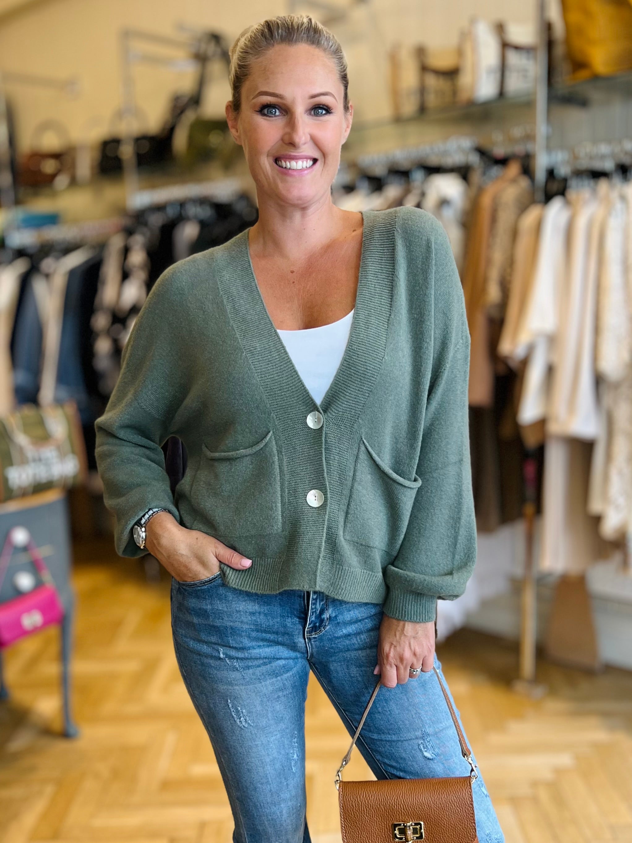 Bobbi Pocket Cardigan