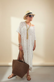 Raffia Woven Shopper