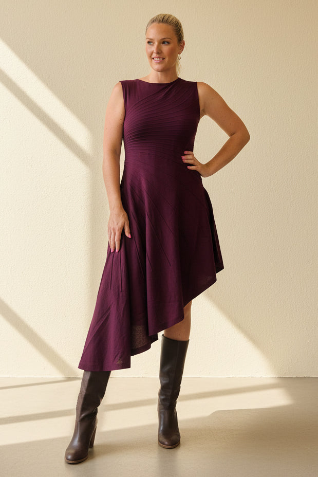 Body Con Assymetric Dress