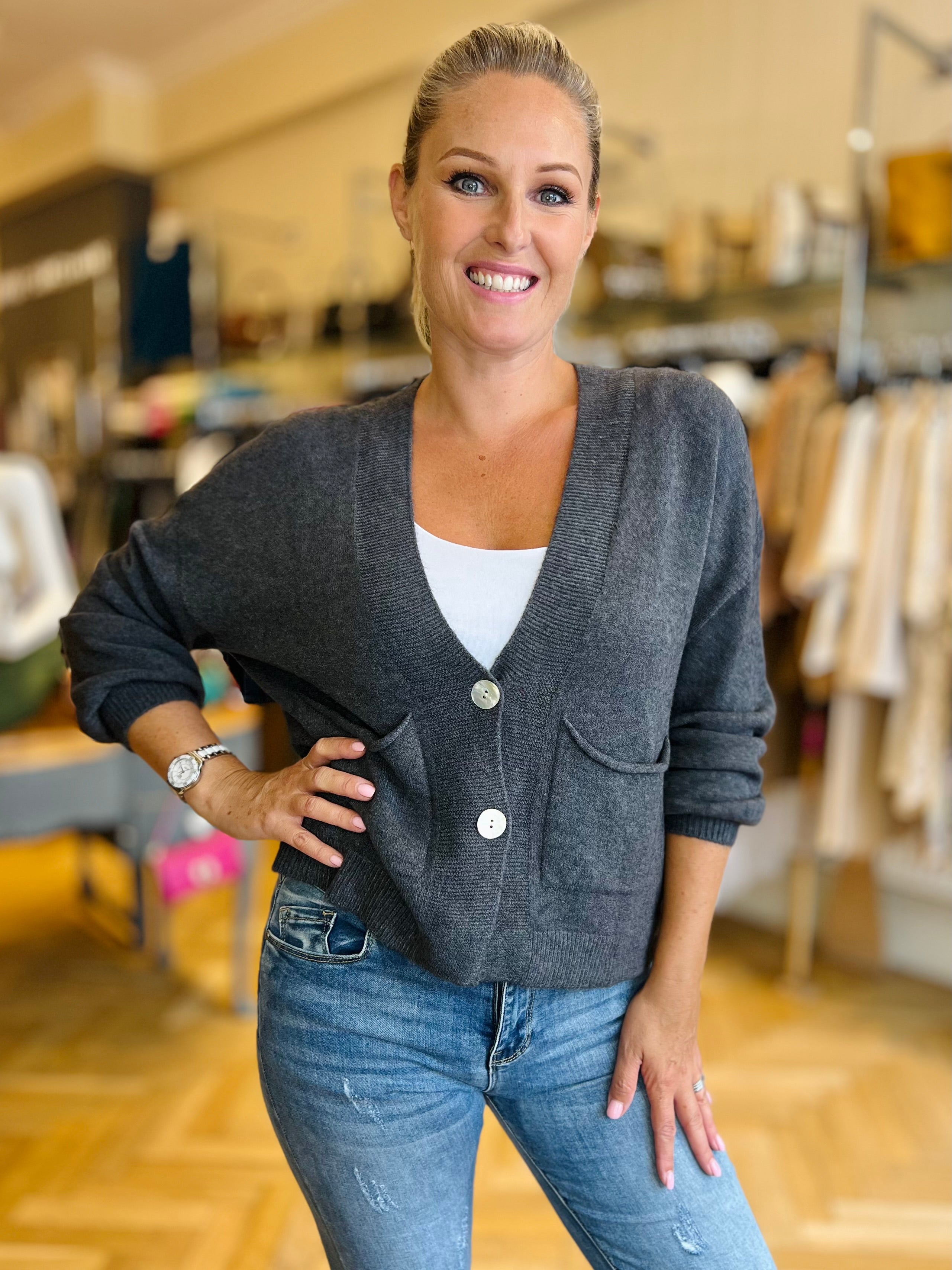 Bobbi Pocket Cardigan
