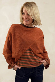 Masie X-Over Chunky Knit