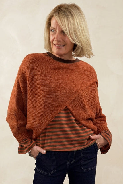 Masie X-Over Chunky Knit
