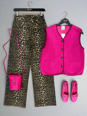 Leopard Print Jeans