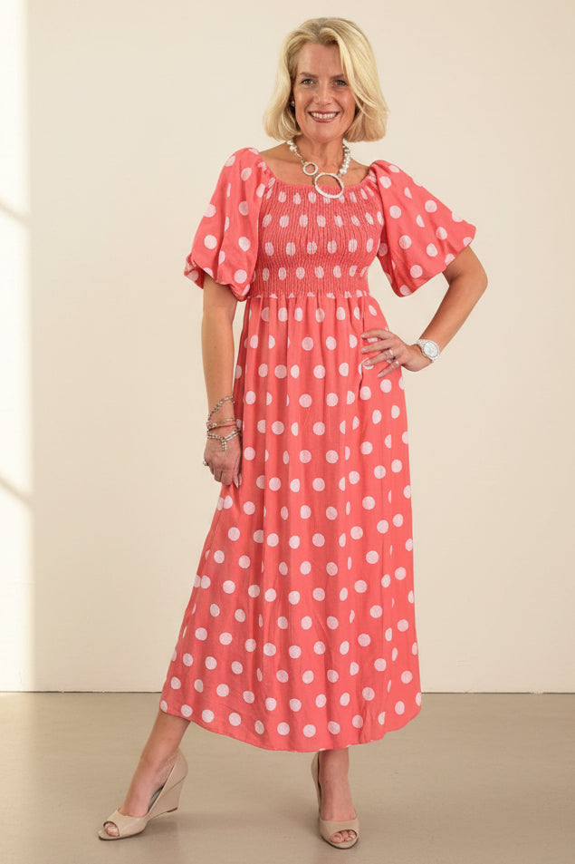 Dotty Maxi Dress