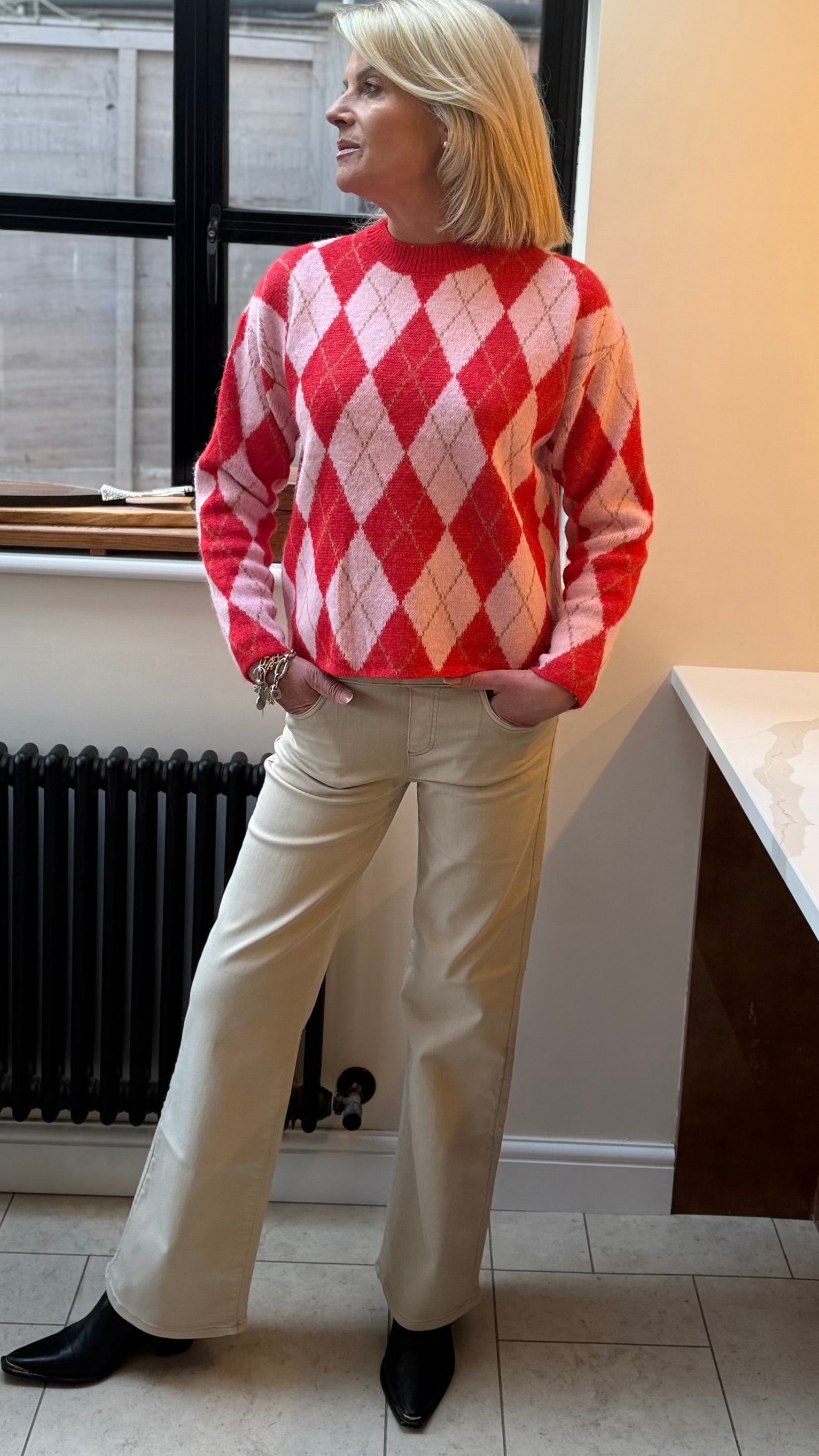 High Waisted Pull on Jeans