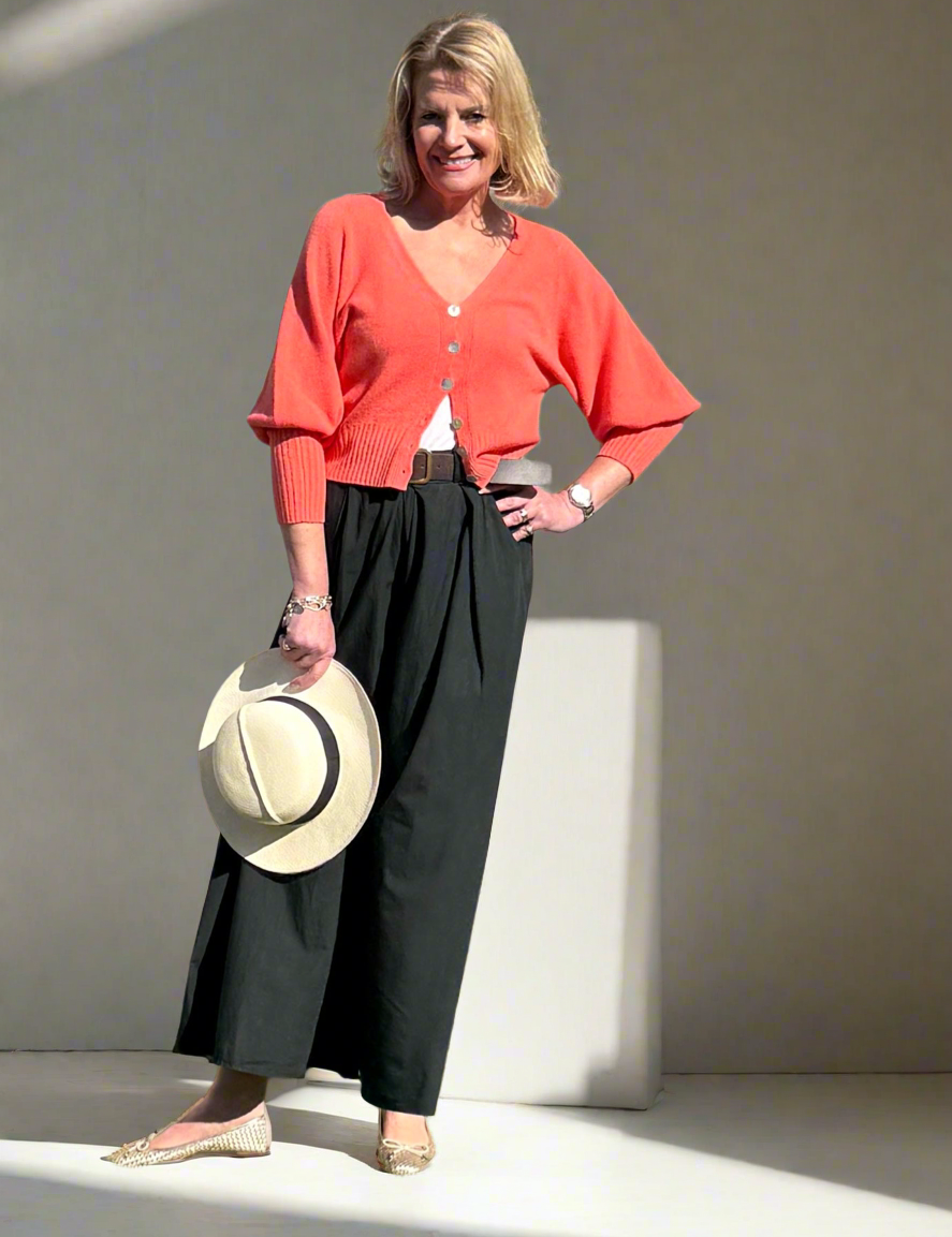 Poplin -  Super Wide Leg Culottes