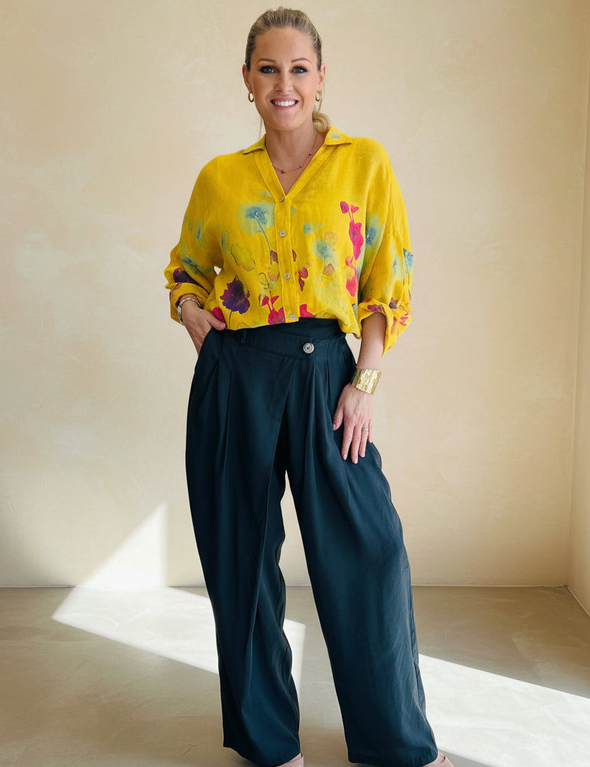 Wrap Front Summer Trousers