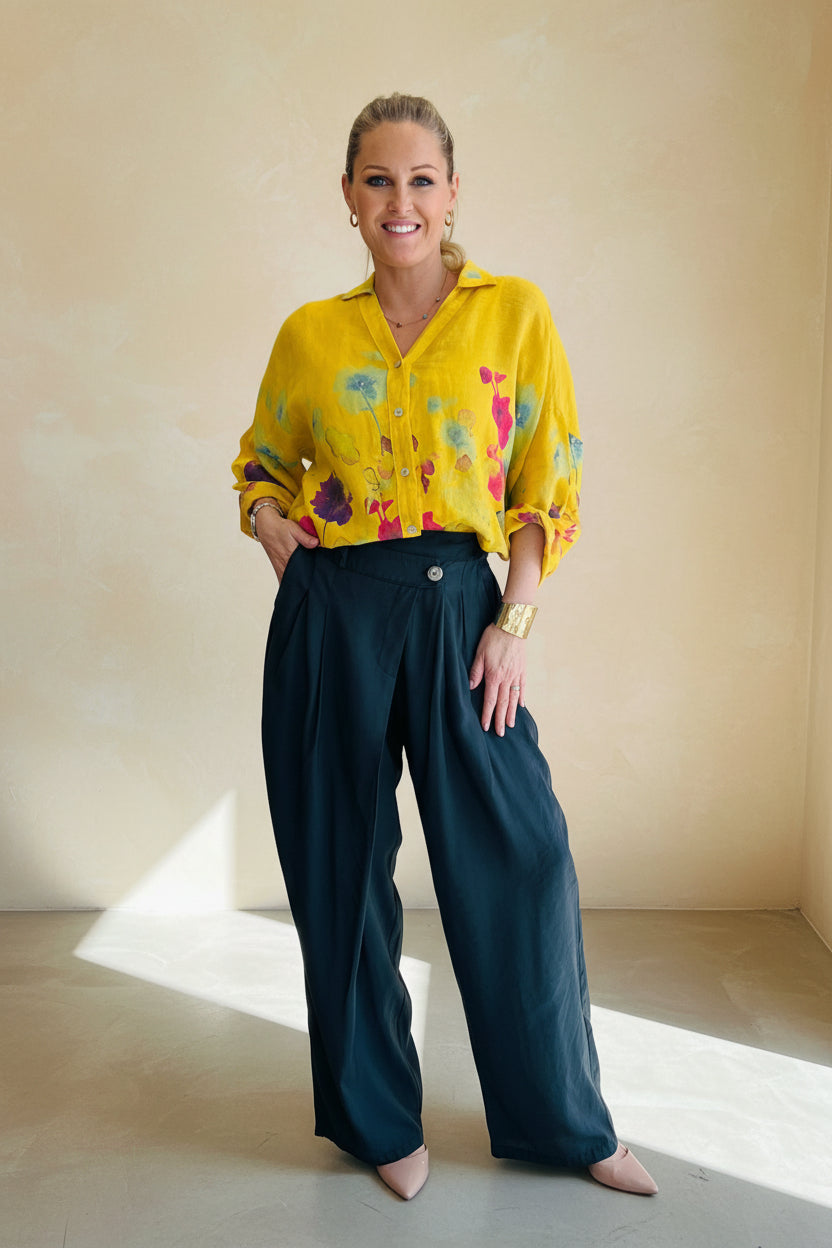 Wrap Front Summer Trousers