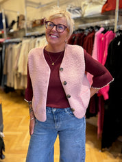 The Lipstick Edit Gilet by SNOB