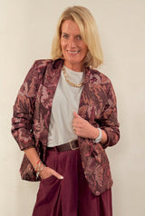 Jacquard Tapestry Blazer