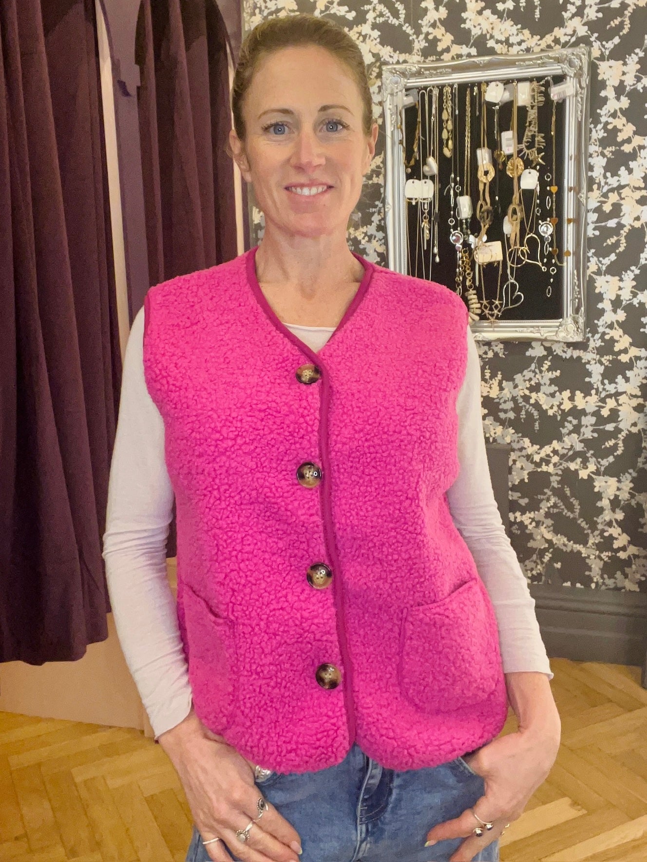 The Lipstick Edit Gilet by SNOB