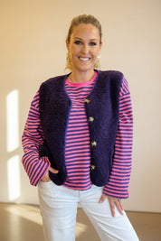 Dolly Mixture Stripe T Shirt