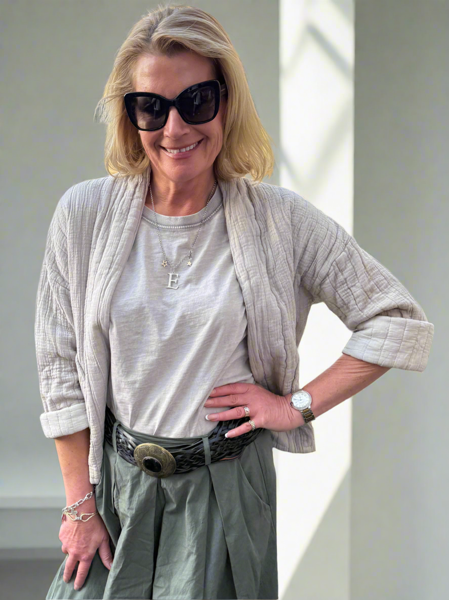 Quilted Boxy Jacket