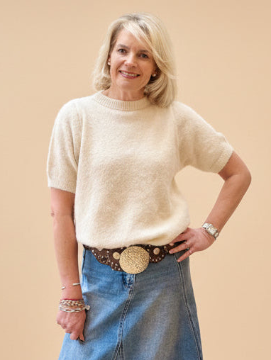 Georgie Short Sleeve Knit