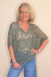 Crochet Layering Top
