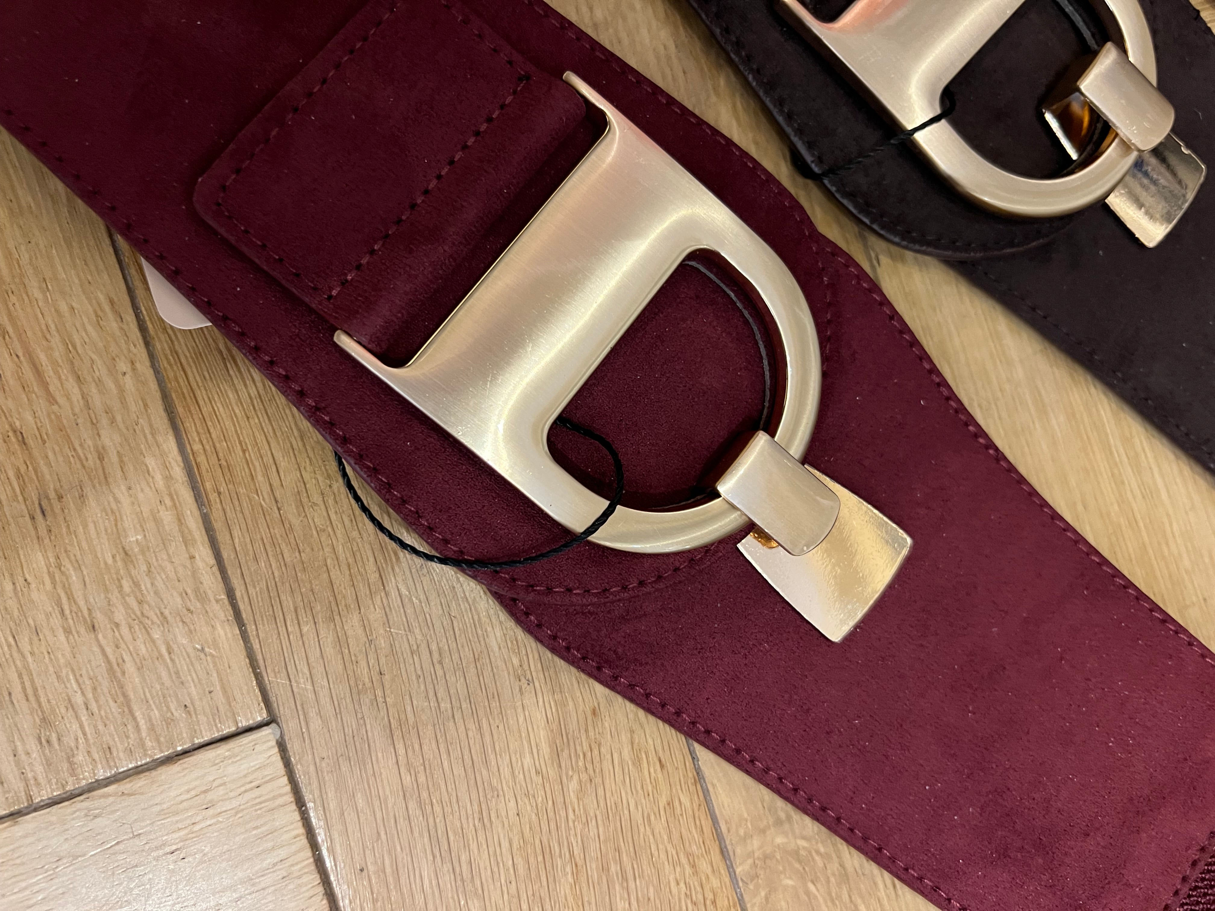 D Buckle Waist Cincher Belt