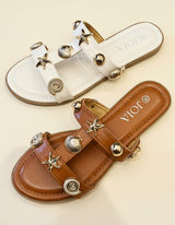 Amalfi Shell Sandals