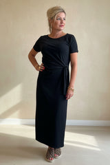 Side Knot T Shirt Dress