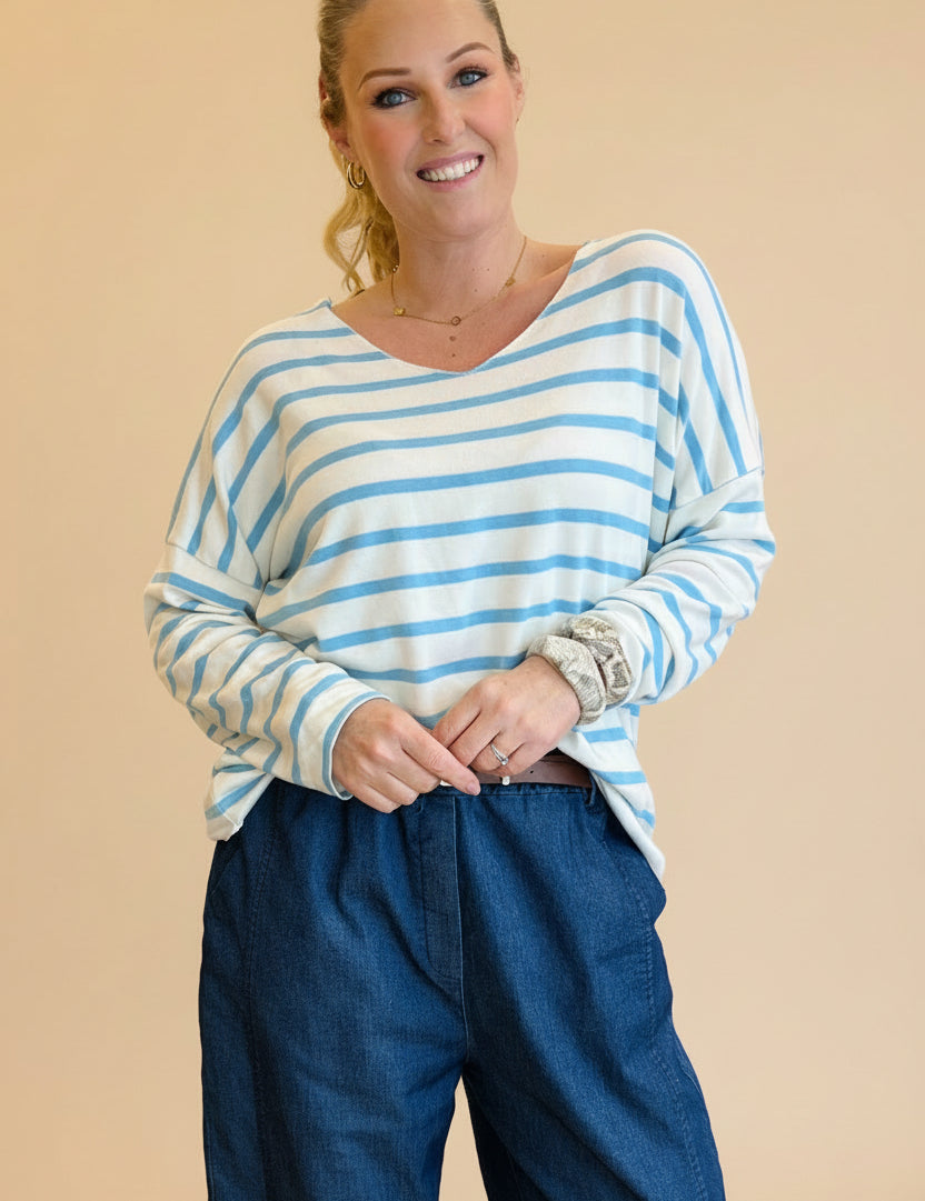 Stripey Basic Top