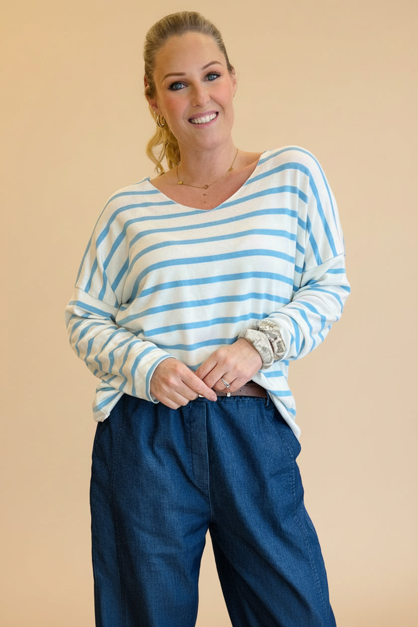Stripey Basic Top