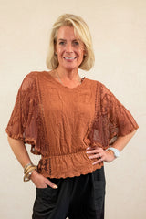 Butterfly Lace Blouse
