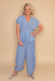 Sorrento Collection - Barell Leg Trousers