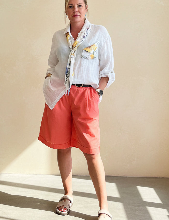 Poplin Bermuda Shorts
