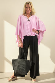 Papillon Cold Shoulder Top
