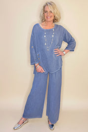 Sorrento Collection - Button Tunic