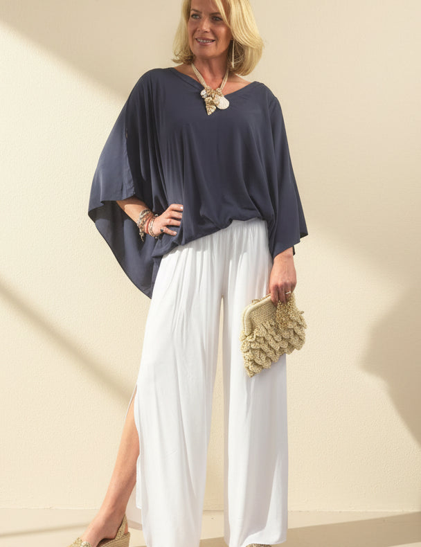 Papillon Cold Shoulder Top
