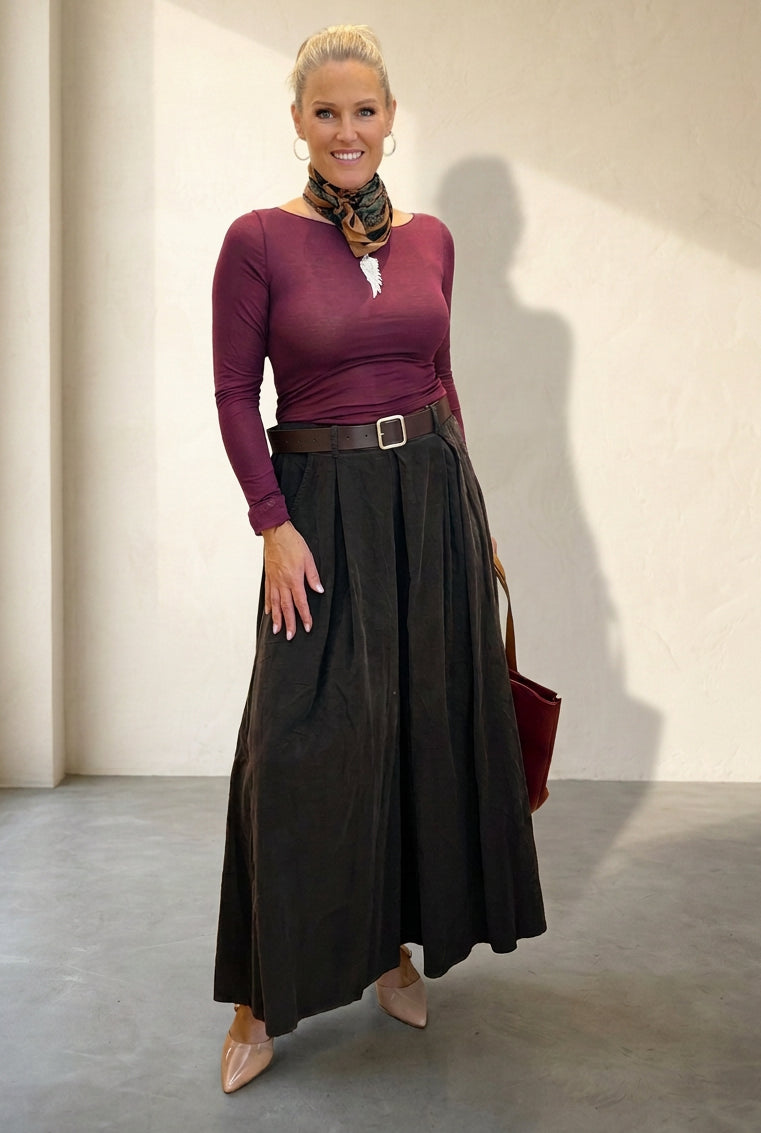 Corduroy Palazzo Culottes