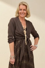 Sophia Tie Bolero Jacket