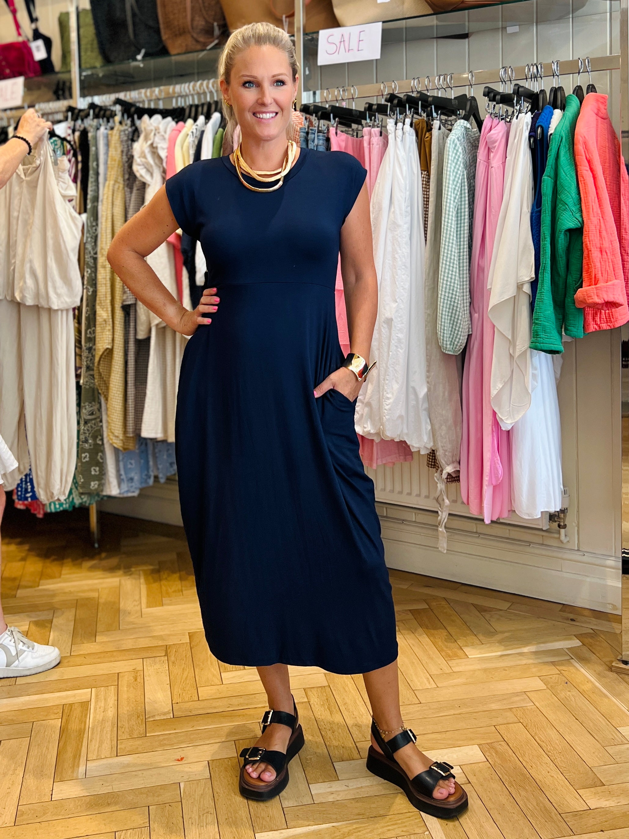 Cocoon T Shirt Dress