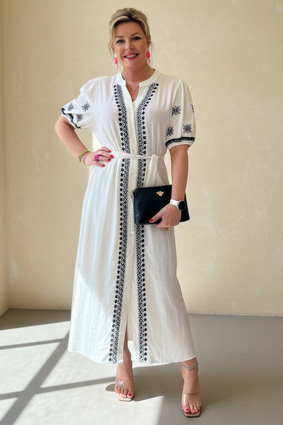 Ciao Milano Maxi Shirt Dress