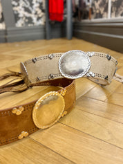 Medallion Tie Belt