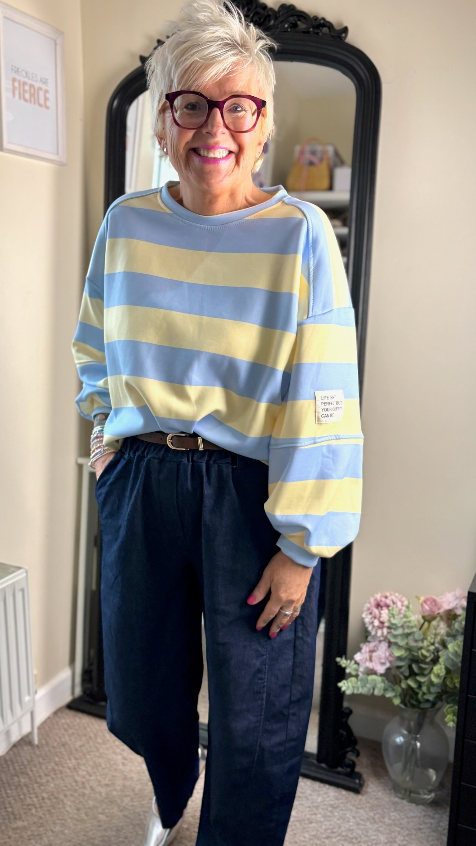 Denim Stretch Cullottes