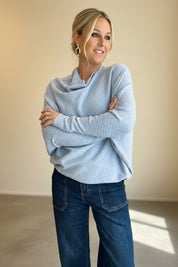 Asymmetric Slouch Italian Soft Knit