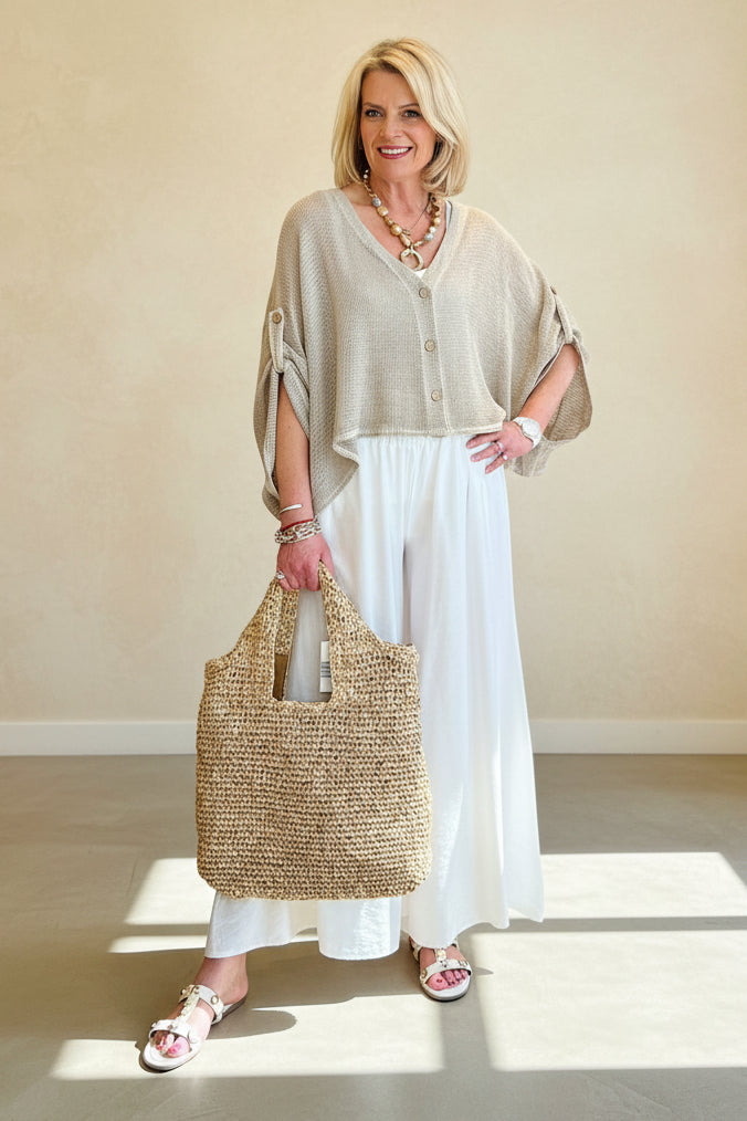 Sorrento Waffle Oversized Jacket