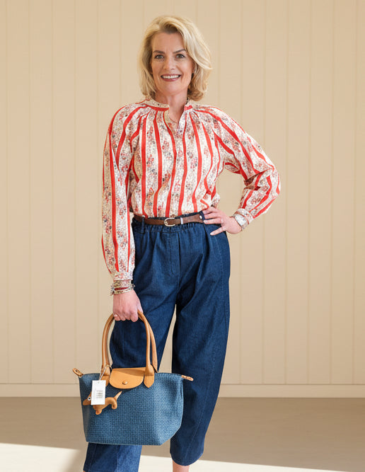 Denim Stretch Cullottes