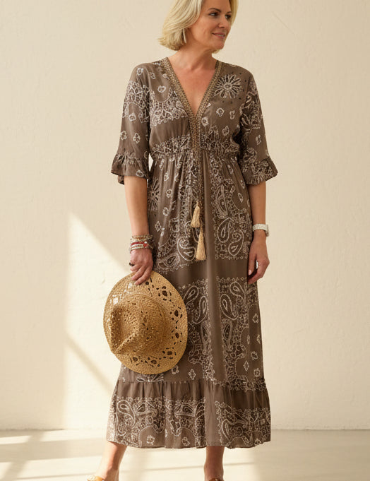 Bandana Boho Dress