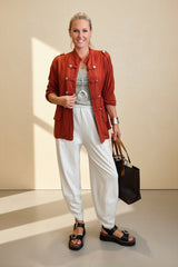 Barrel Leg Sweat-Pants