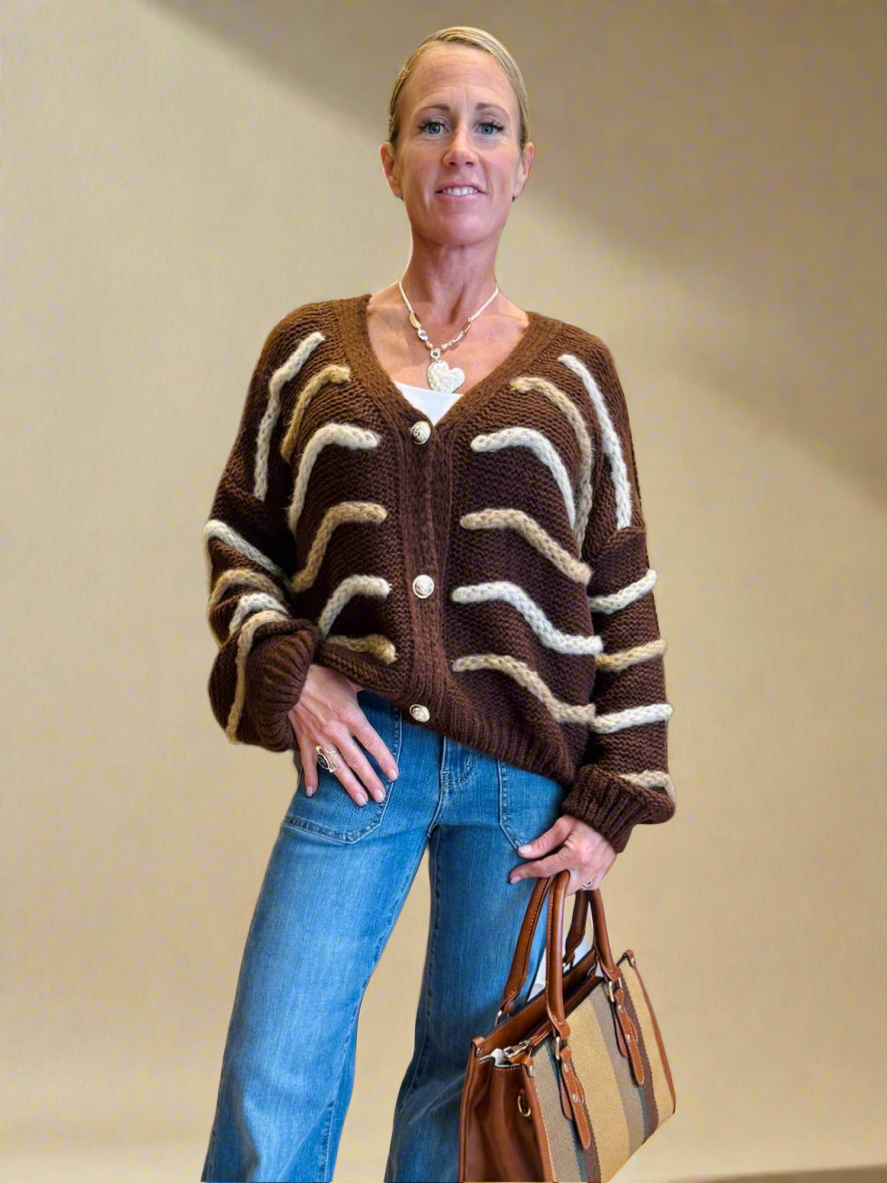 The Ripple Effect Boyfriend Cardigan – SNOB