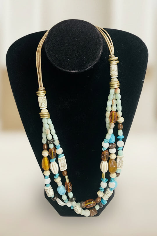 Bo-Ho Bead Necklace Collection