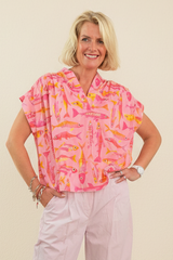 Postcard from Naples Cotton Shirt