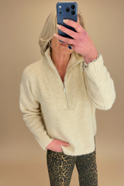 1/4 Zip Soft Knits - Plain